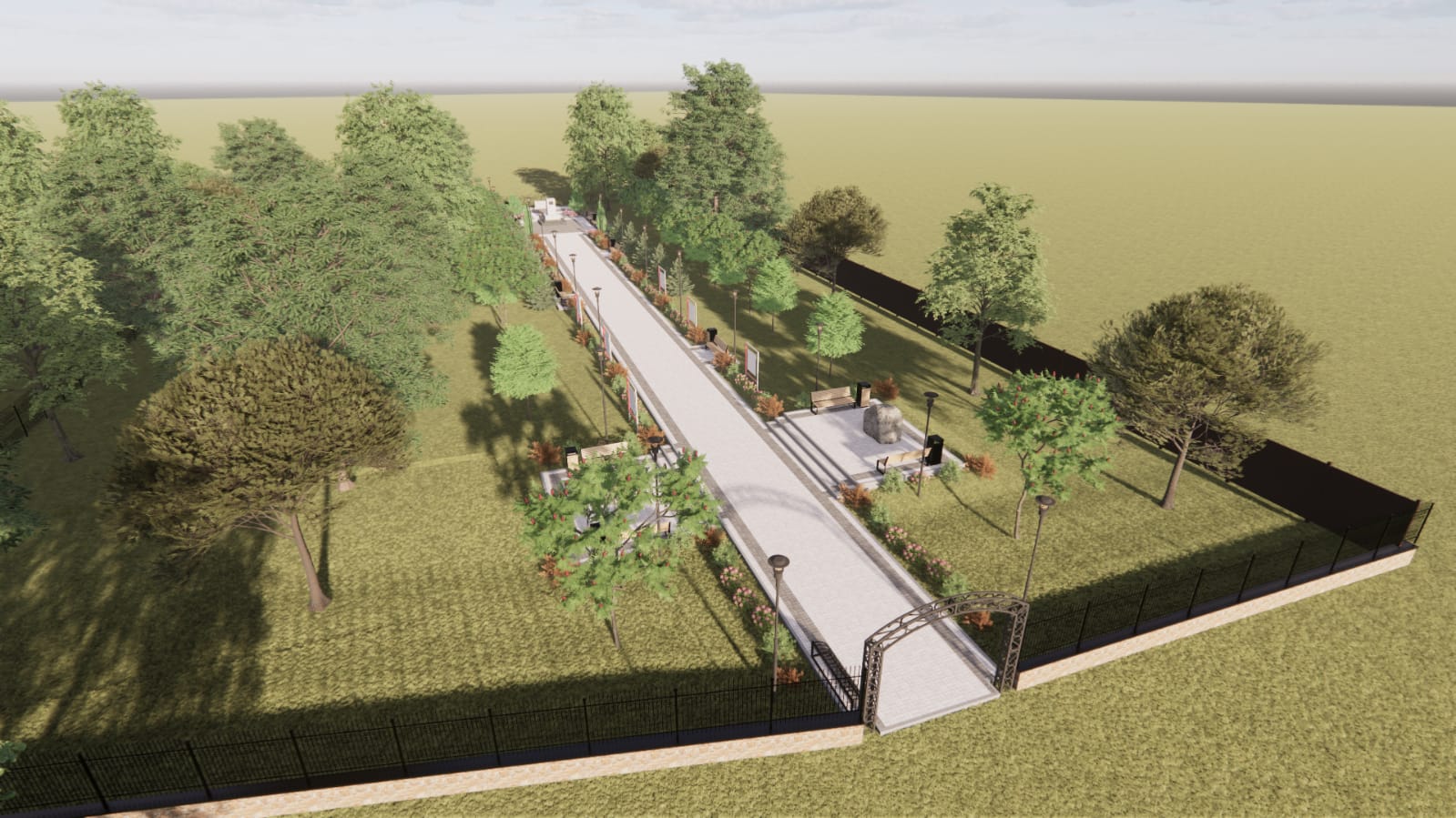 Проект благоустройства сквера имени Героя Советского Союза В.Н. Прокатова.